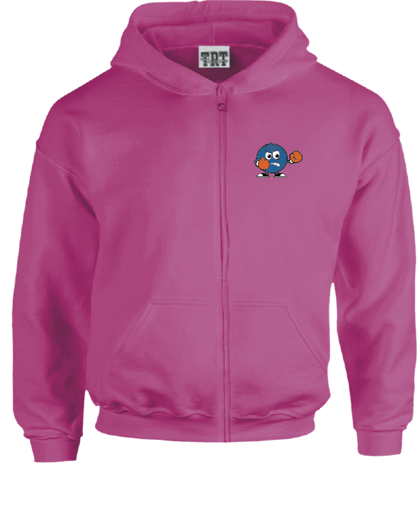 Fighting Blueberry Youth Full Zip Hoodie