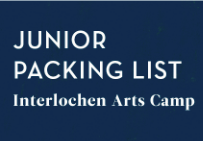 Junior General Packing List- Miscellaneous Items-Recommended