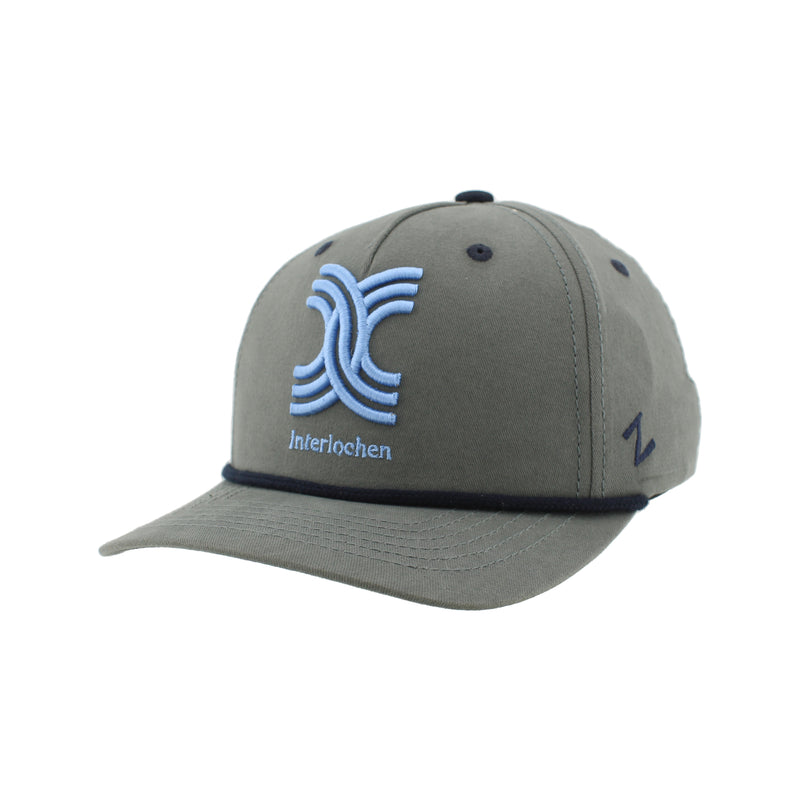 Interlochen Stacked Logo Brushed Cotton Hat