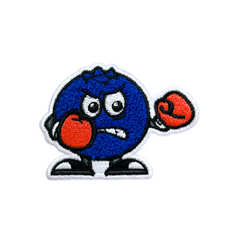 Blueberry Chenille Patch