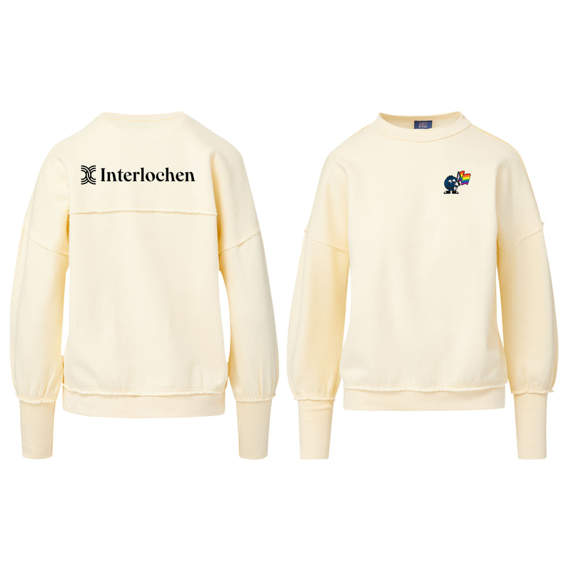 Pride Flag Blueberry Crew - Sun Ray Yellow