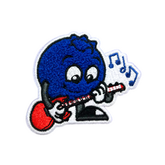 Blueberry Chenille Patch