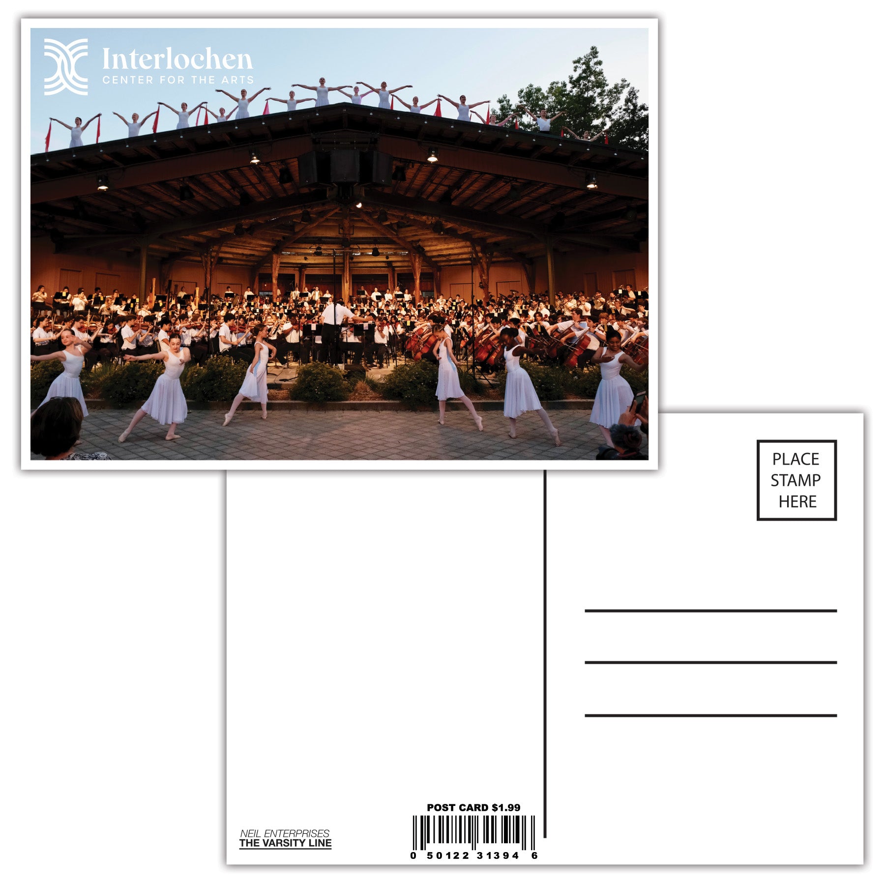 Interlocken Sign Interlochen Postcards | Interlochen Scholarshop