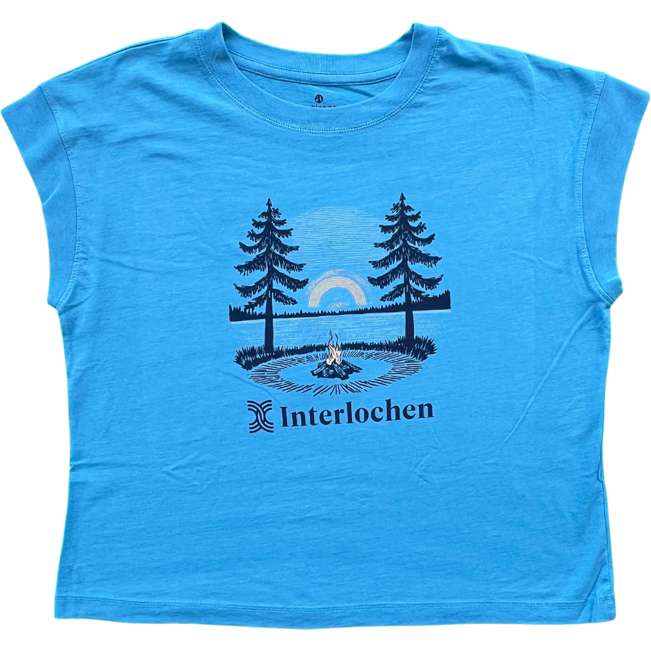 Campfire Vintage Wash Tee | Interlochen Scholarshop