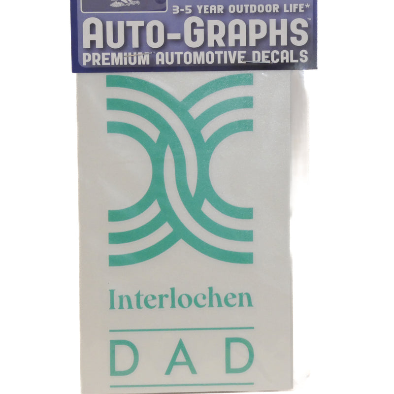 Interlochen Arts Academy Dad Decal