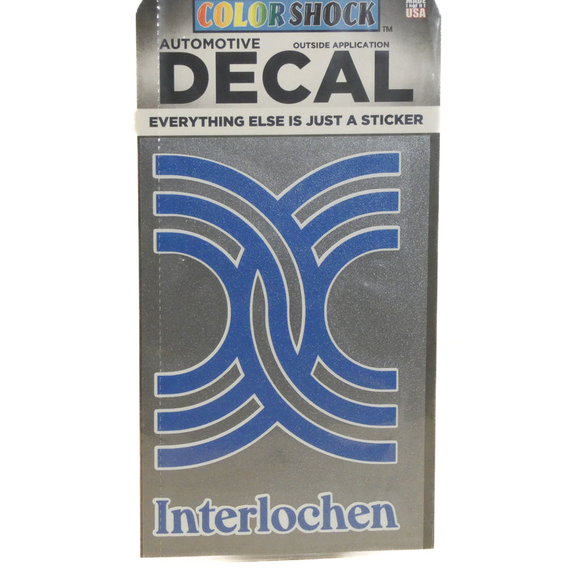 Interlochen Stacked Logo Car Decal