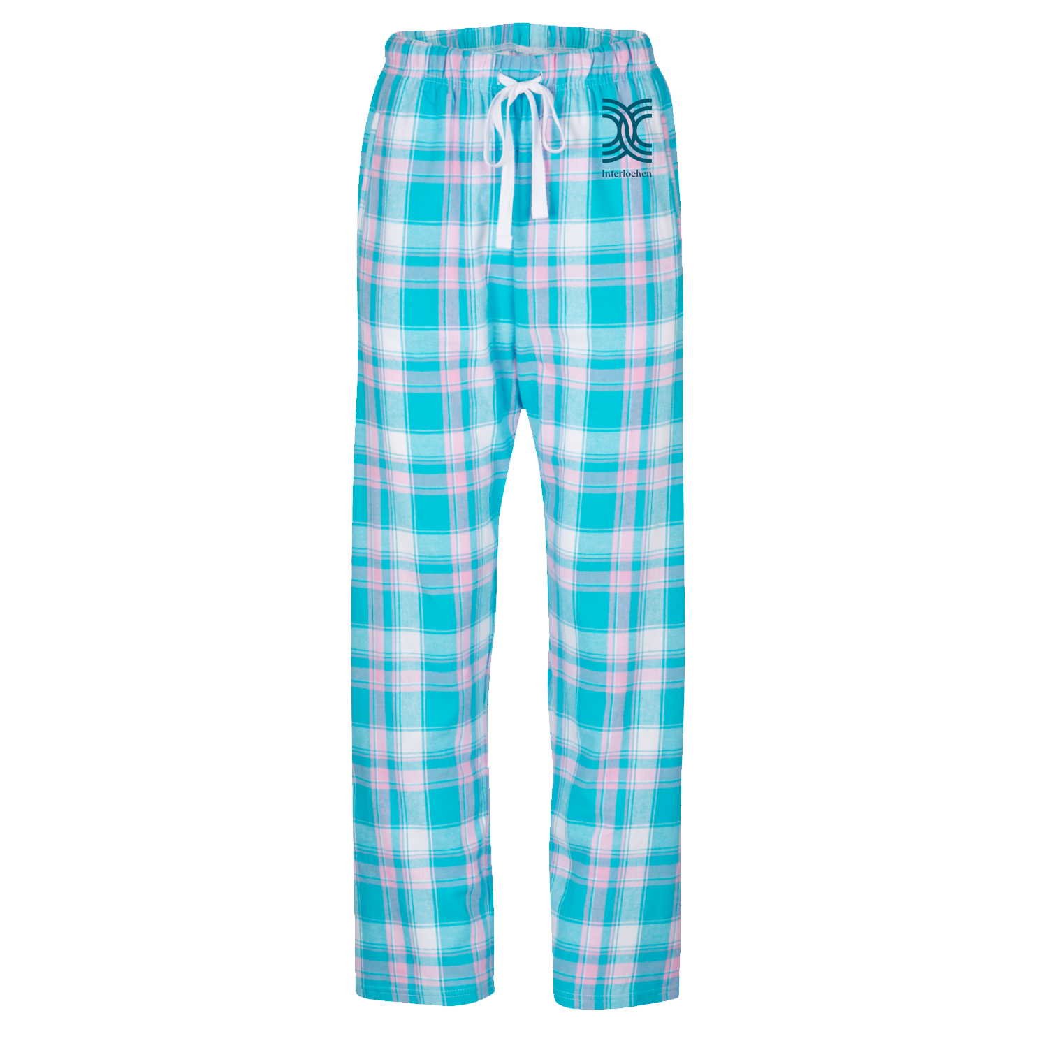 Long camping print 100% cotton pyjama bottoms