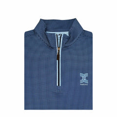 Houndstooth Bamboo 1/4 Zip Pullover
