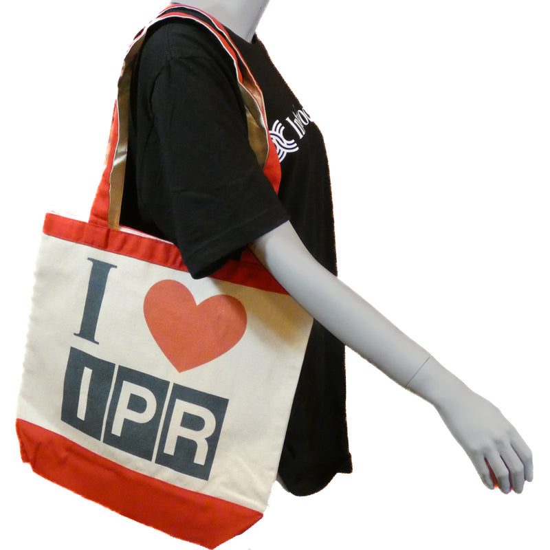 I (Heart) IPR - Canvas Tote - Red