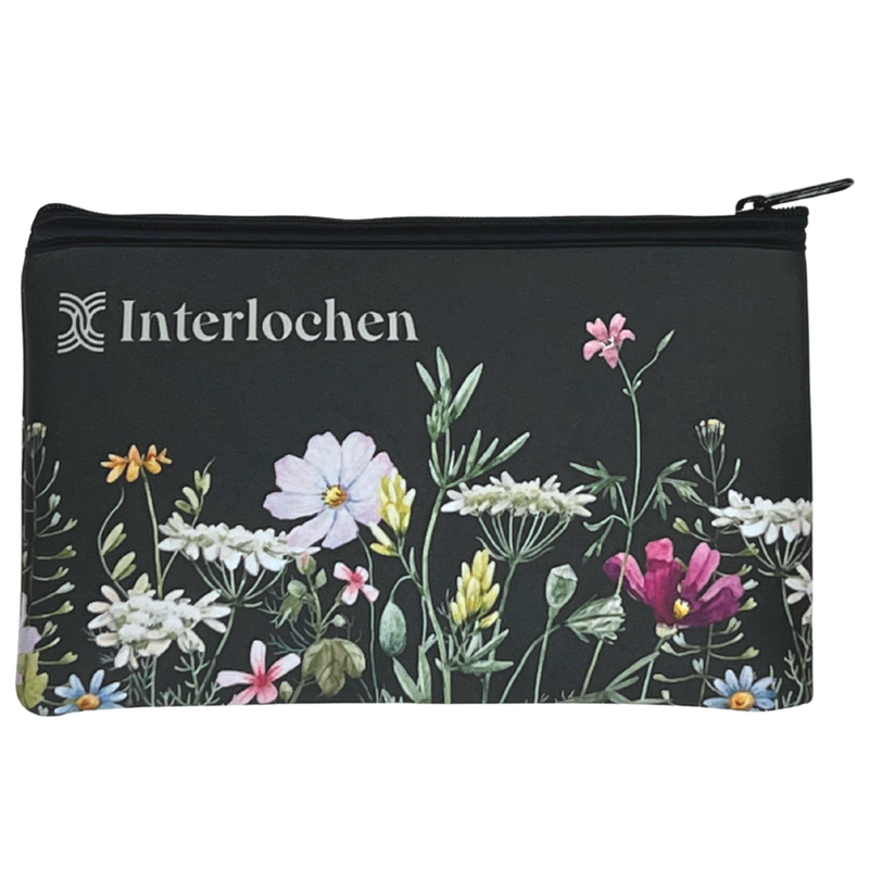 Interlochen Floral Pencil Pouch