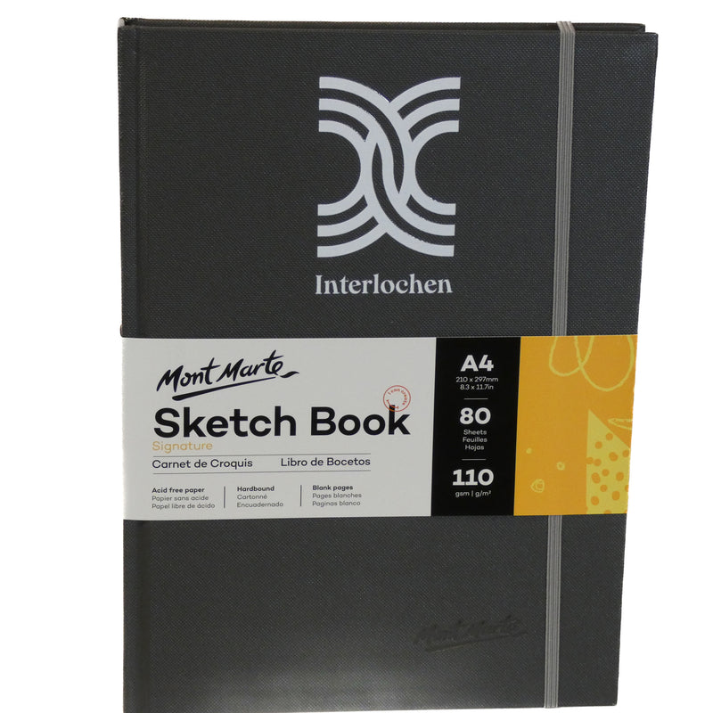 Interlochen Stacked Logo Sketchbook - Small