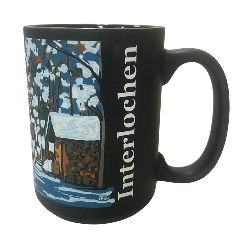 Justin Patten Winter Woods Grande Mug