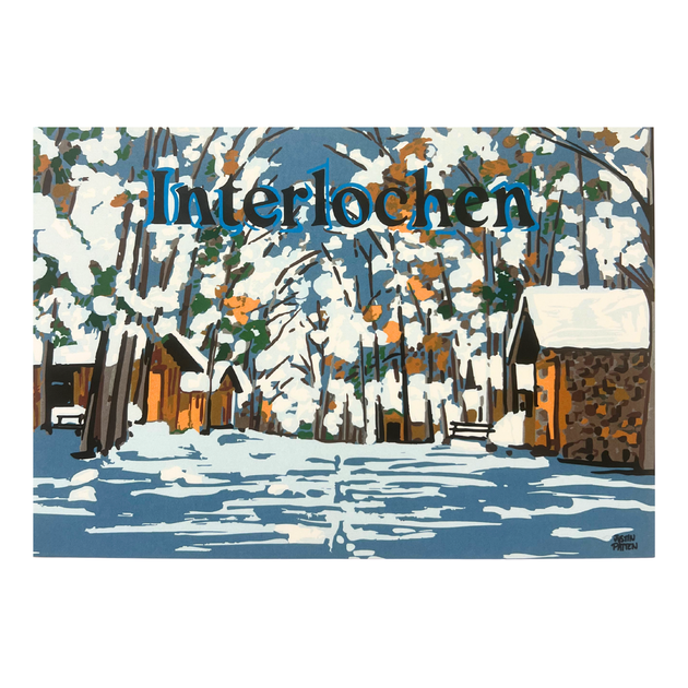 Justin Patten Winter Woods Post Card | Interlochen Scholarshop