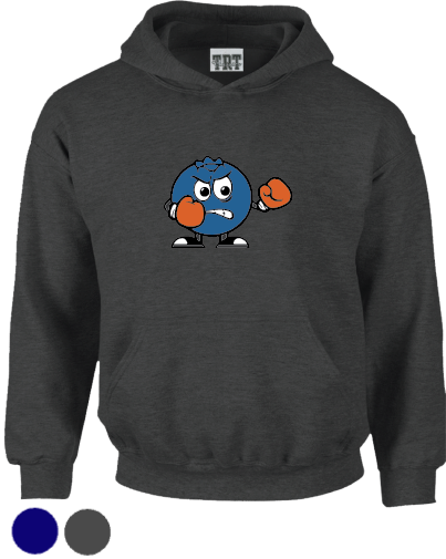 Fighting Blueberry Youth Hood