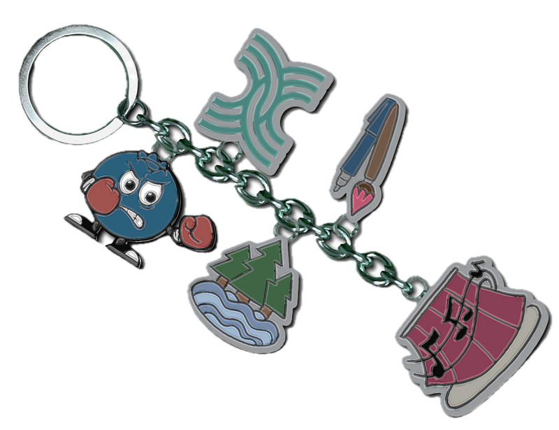 Interlochen Dangle Key Chain