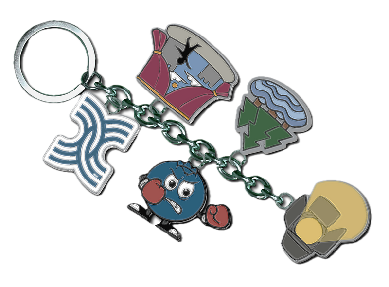 Interlochen Dangle Key Chain