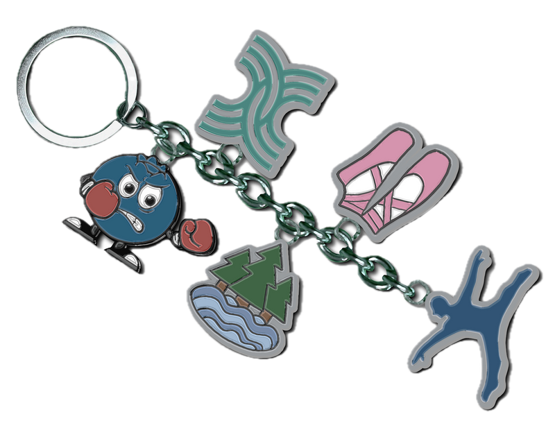 Interlochen Dangle Key Chain