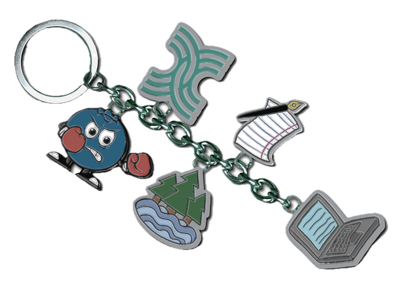 Interlochen Dangle Key Chain