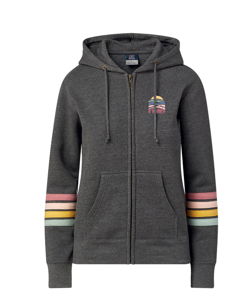 Naamah Stripe Full Zip