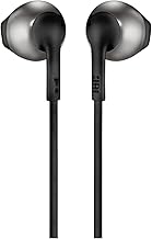 JBL Tune205 Wired Earbud Headphones Black