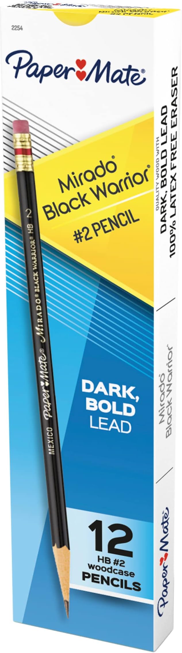 Paper Mate Mirado Black Warrior Pencil 12pk