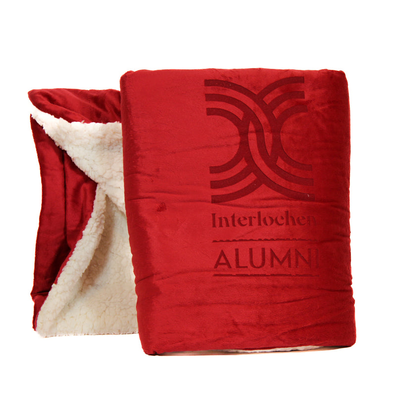 Interlochen Alumni Sherpa Blanket