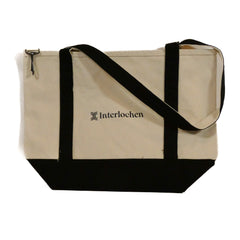 Canvas Boat Tote with Interlochen Logo