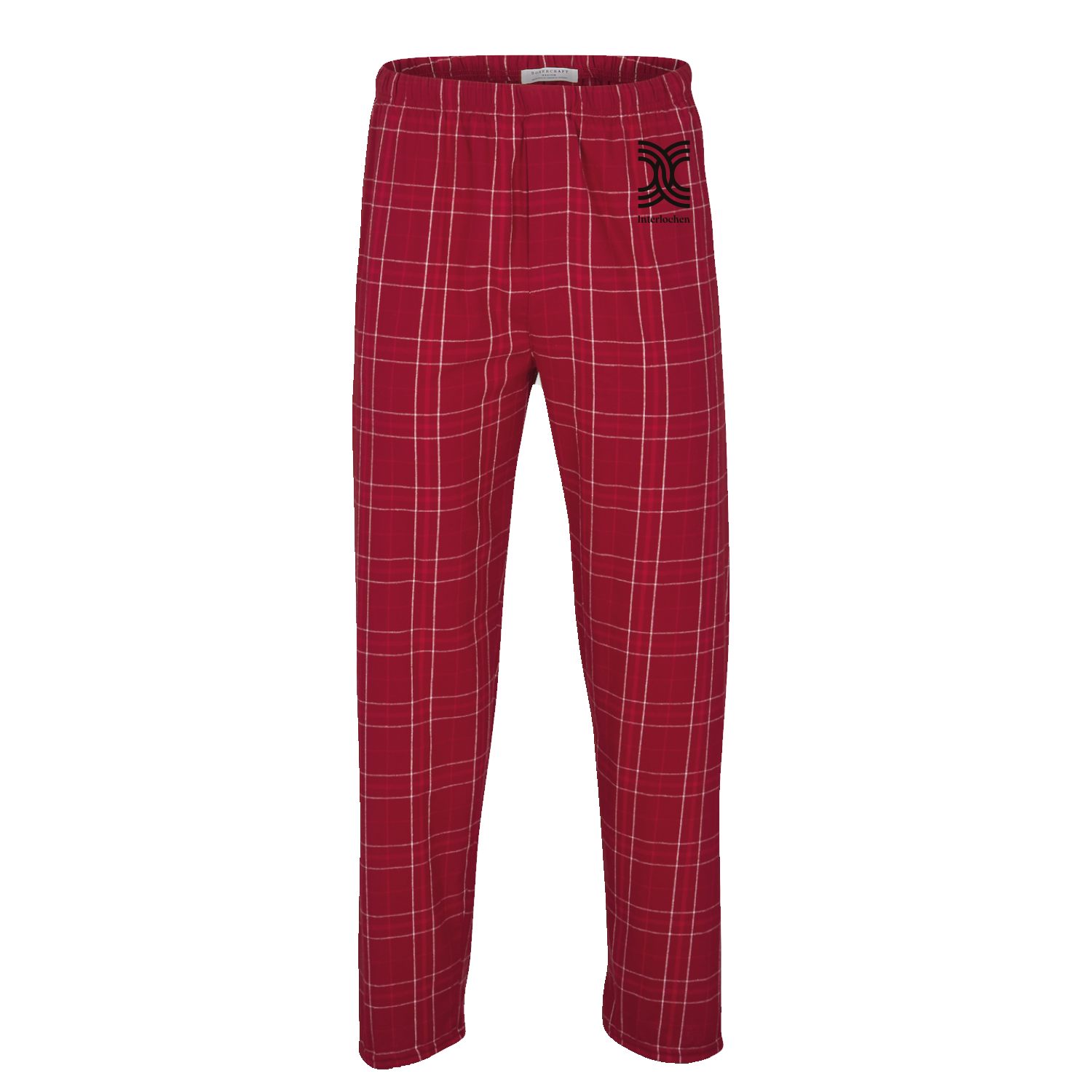 Boxercraft Flannel Pants with Pockets in Classic Red/Black