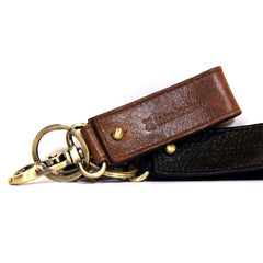 Interlochen Leather Foldover Keychain
