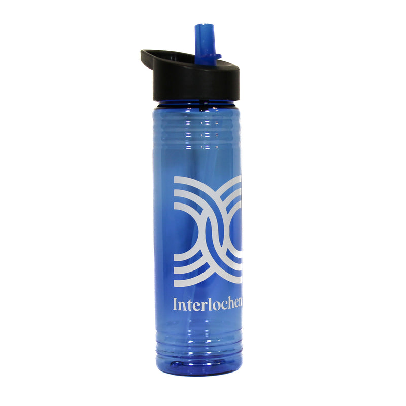 Halcyon Water Bottle w/Flip Straw