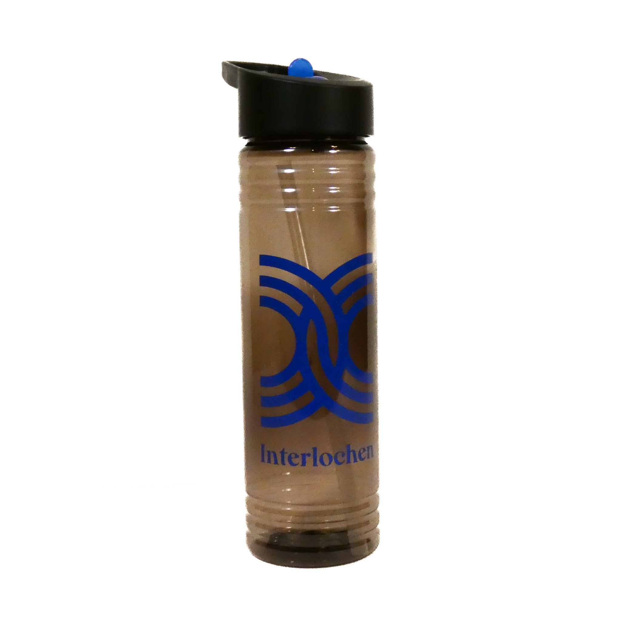  Clear Impact Halcyon Water Bottle with Flip Straw - 24 oz.  147033-C-FS