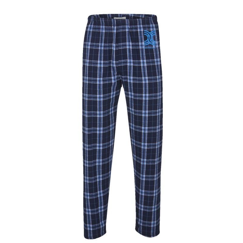 navy flannel men's pajamas