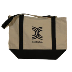 Canvas Boat Tote with Interlochen Logo